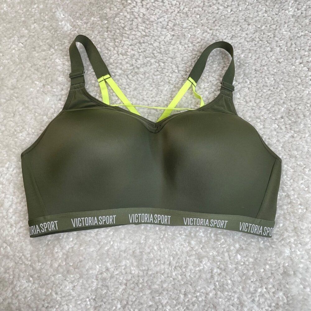 Victoria's Secret Sport Incredible Lightweight Max Sports Bra Green 38D